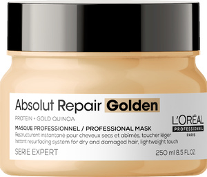 L'Oreal Professionnel Absolut Repair Golden Mask Instant Resurfacing for Dry and Damaged Hair 250 ml