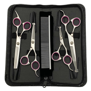 Nożyczki groomerskie fryzjerskie Zestaw G4