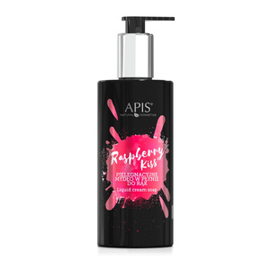 APIS Raspberry Kiss Kremowe mydło w płynie do rąk 300 ml