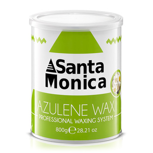 Santa Monica Azulene Wax - Wosk do depilacji Azulenowy 800g