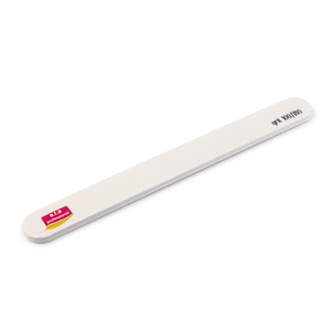 White Straight Nail File a.t.a professional™ Grit 100/180
