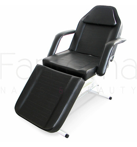 Fotel kosmetyczny ALEX CLASSIC BLACK z kuwetami 